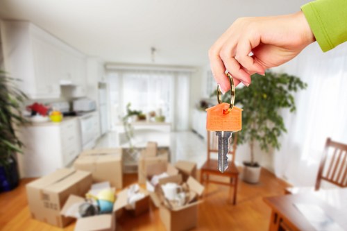 Local movers working on a residential move in Twickenham