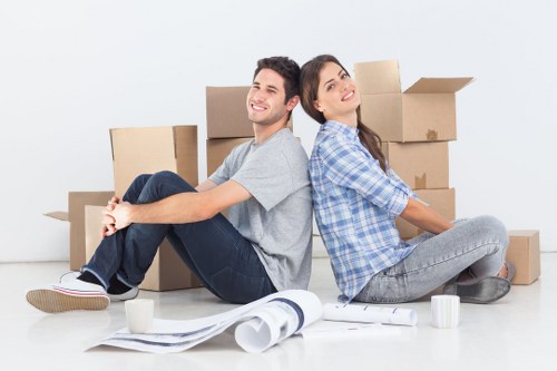 Planning and loading support for a Twickenham removal van booking