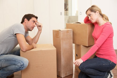 Screen reader user navigating a Twickenham removals page