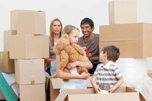 Twickenham residential move with furniture being carried safely